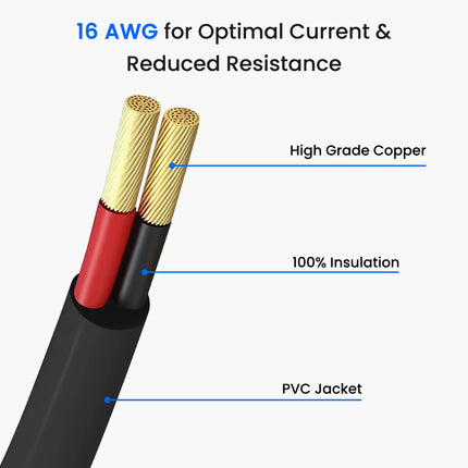 STARGEAR Mini XT60 to DC Power Cable for Starlink Mini 1.5M