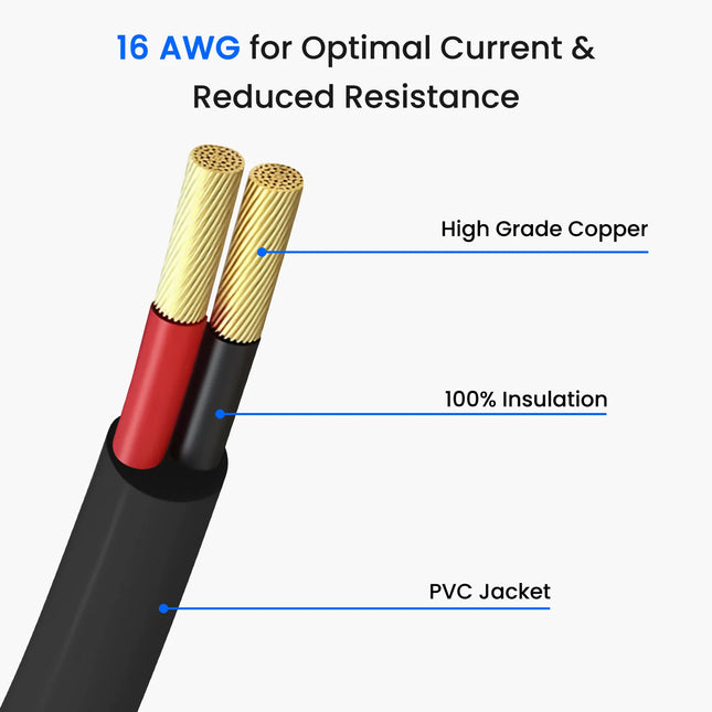 STARGEAR Mini XT60 to DC Power Cable for Starlink Mini 1.5M