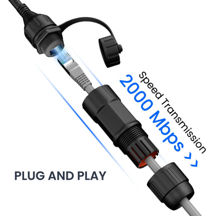 STARGEAR Flat High Performance SPX to RJ45 Adapter