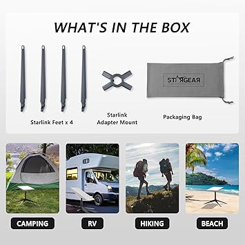 STARGEAR Gen2 Starlink Collapsible Stand